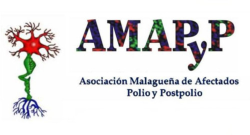 Acceso a página de la asociación malagueña de afectados polio y postpolio