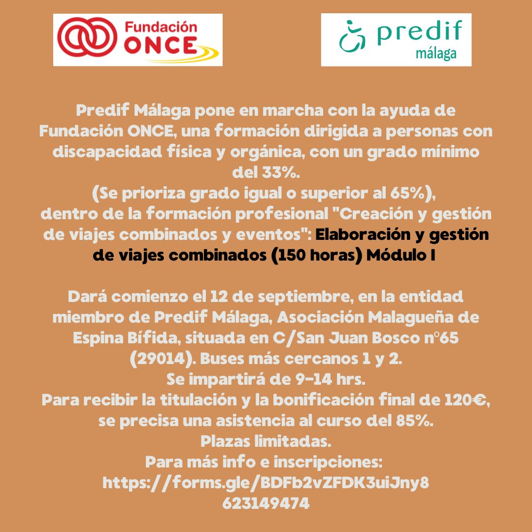 Proyecto subvencionado por fundación ONCE